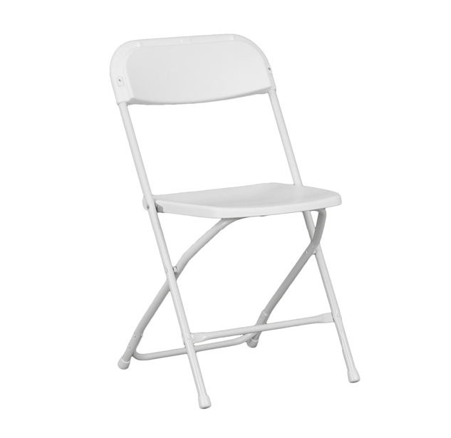 Basic White Folding Chair