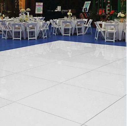 White Dance Floor Panel 4'x4'