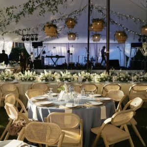 Rattan Chandelier Cluster