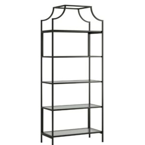 Black Bar Back Shelving