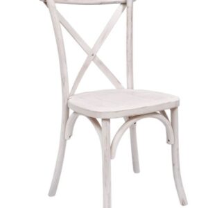 White Wash Crossback Chair