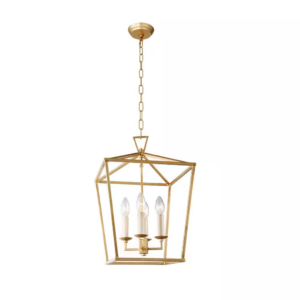 Gold Hanging Lantern